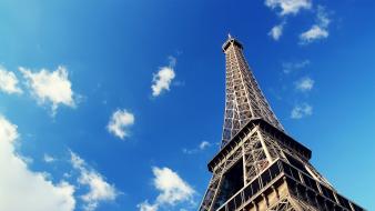 Eiffel tower paris skyscapes wallpaper