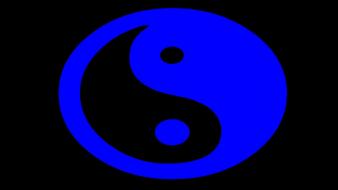 Floor symbol ying yang wallpaper