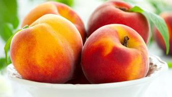 Fruits peaches wallpaper