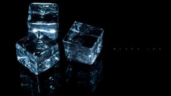 Ice cubes wallpaper