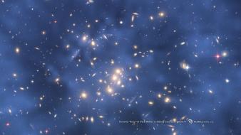 Outer space dark stars hubble matter wallpaper