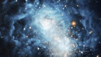 Outer space stars galaxies hubble 2007 wallpaper