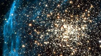 Outer space stars hubble cluster wallpaper