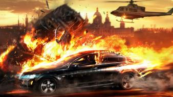 Video games vin diesel wheelman widescreen wallpaper