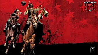 Auto horses red dead redemption rockstar iii wallpaper