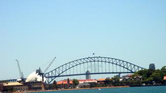 Bridges australia harbour bridge wallpaper