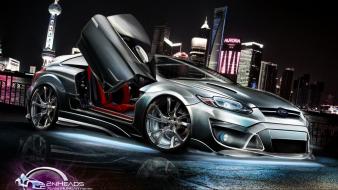 Cars tuning ford focus rs coupe 3d 2010 wallpaper