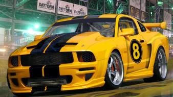 Cars tuning ford mustang 3d wallpaper