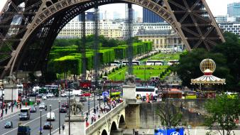 Eiffel tower paris france bridges people rue tourist wallpaper