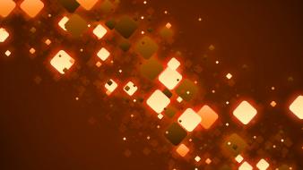 Lights orange background wallpaper