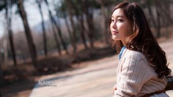 Women models asians korean hwang in ji wallpaper