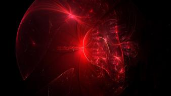 Abstract red wallpaper