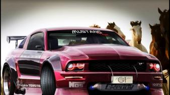 Cars tuning ford mustang 3d gt wallpaper
