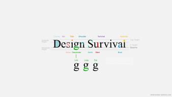 Design typography lines information diagram survival wallpaper