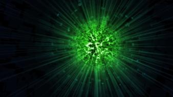 Green abstract wallpaper