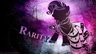 Grunge my little pony rarity wallpaper