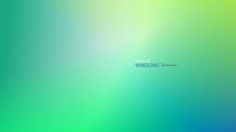 Minimalistic windows 7 colors wallpaper