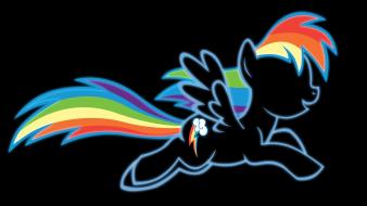 My little pony ponies rainbow dash wallpaper