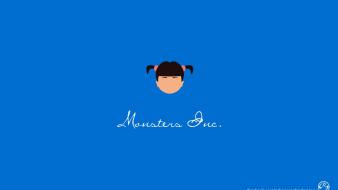 Pixar minimalistic monsters animation wallpaper