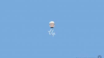 Pixar minimalistic up (movie) animation wallpaper