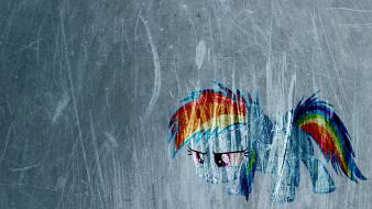 Pony rainbow dash pony: friendship is magic wallpaper