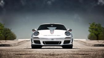 Porsche cars vehicles supercars white 911 wallpaper