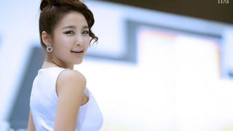 Women models asians korean bang eun young wallpaper