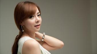 Women models asians korean kim na wallpaper