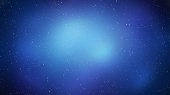 Abstract blue space art wallpaper