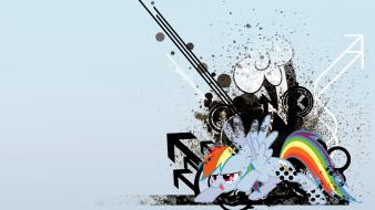 Abstract my little pony rainbow dash wallpaper