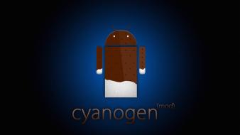 Android concept art logos cyanogenmod wallpaper