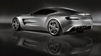 Cars gray one-77 aston martin