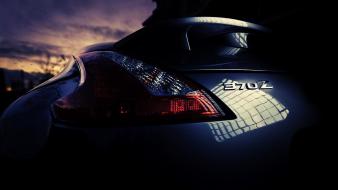 Cars nissan fairlady z34 370z taillights wallpaper