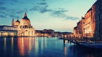 City skyline canal cities st. peter square wallpaper