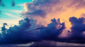 Clouds storm wallpaper