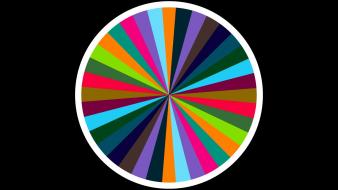 Minimalistic multicolor colors wallpaper