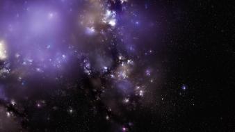 Outer space stars wallpaper