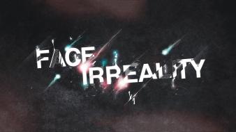 Grunge surrealism typography reality wallpaper