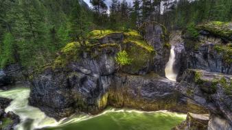 Landscapes nature waterfalls wallpaper