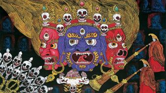 Tibet artwork wallpaper