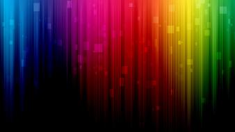 Abstract multicolor spectrum rainbows digital art lines colors wallpaper
