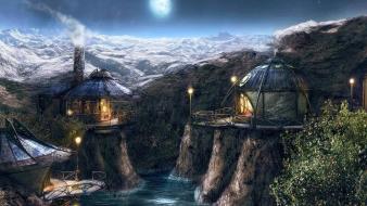 Fantasy art myst video game