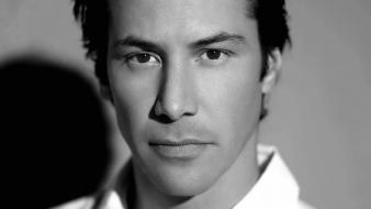 Men keanu reeves grayscale actors faces wallpaper