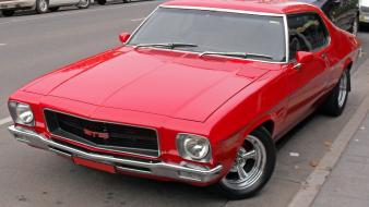 Red classic gts hq monaro aussie car wallpaper