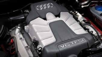 Audi S4 Sedan Engine wallpaper