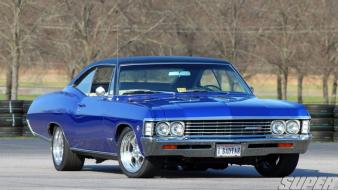 Cars muscle chevrolet 1967 impala super chevy magazine wallpaper