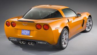 Corvette Z06 Orange wallpaper
