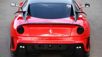 Ferrari 599xx rear wallpaper