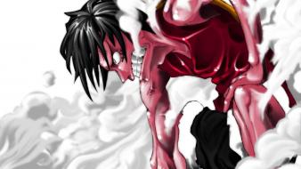 Strawhat pirates monkey d luffy gear second wallpaper