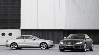 Two Audi A5 wallpaper